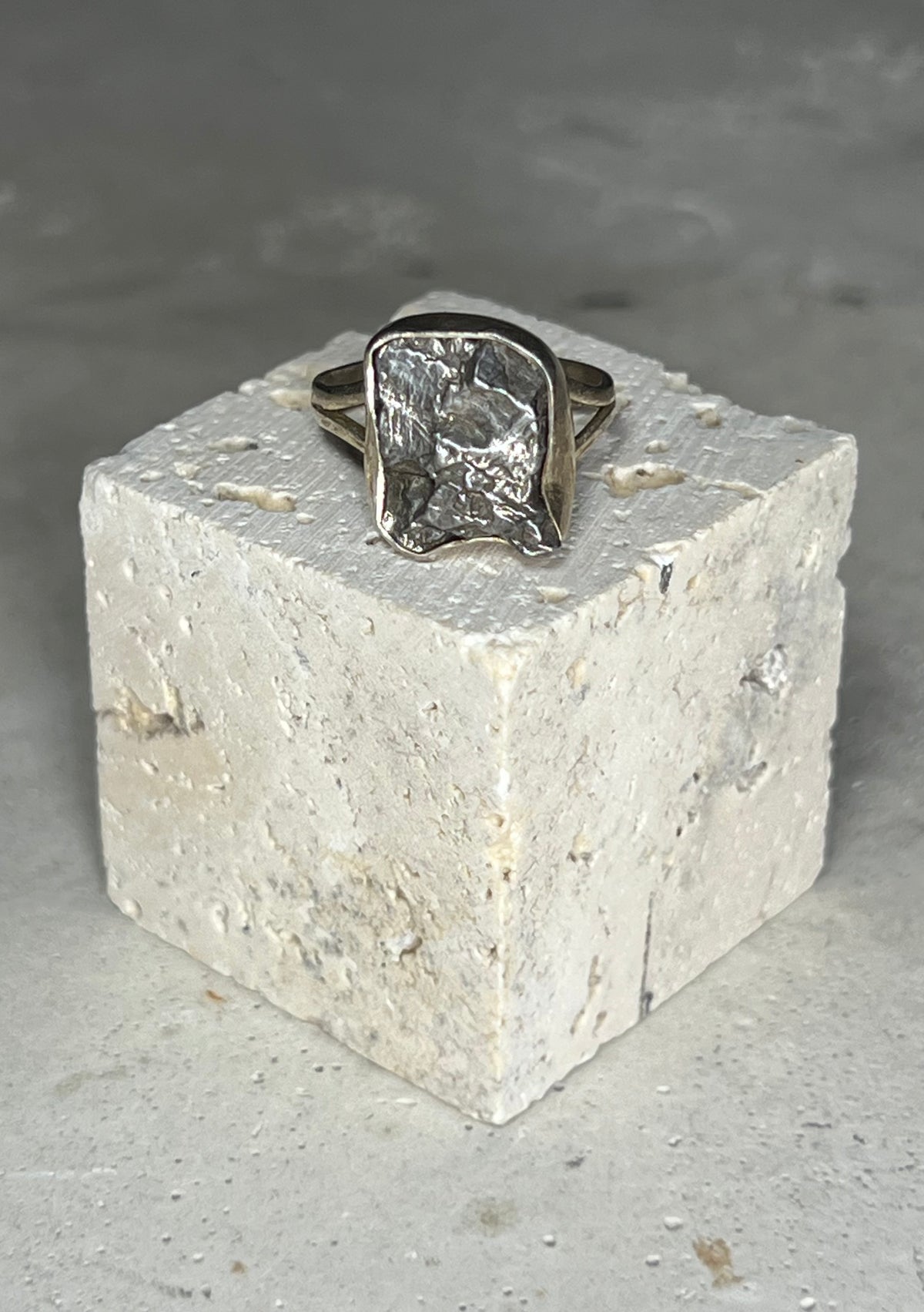 Pyrit Silberring