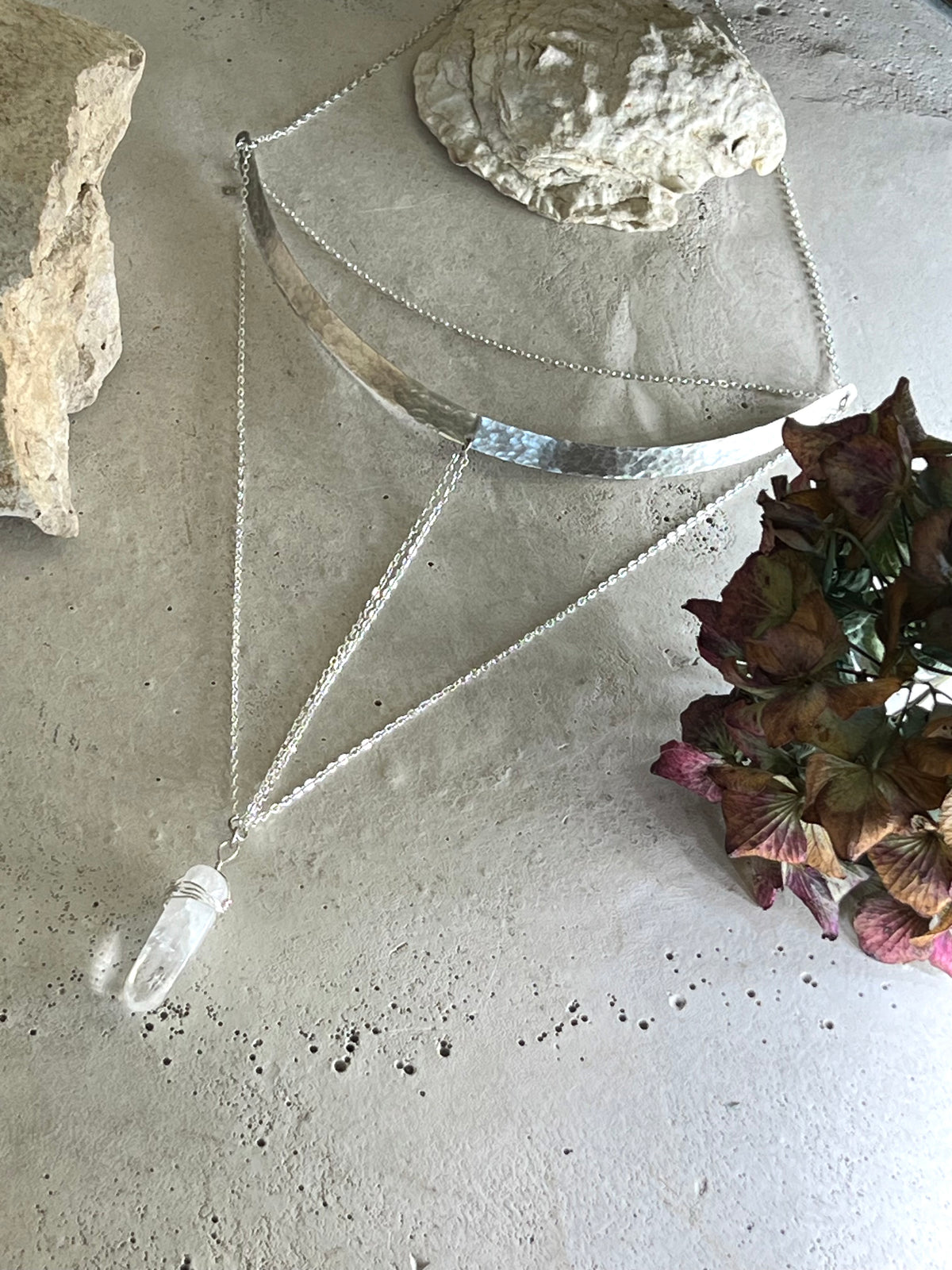 Sadhana Choker Silver plated