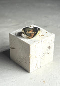 Love Siegelring 925 Silver 18 gold Vermeil