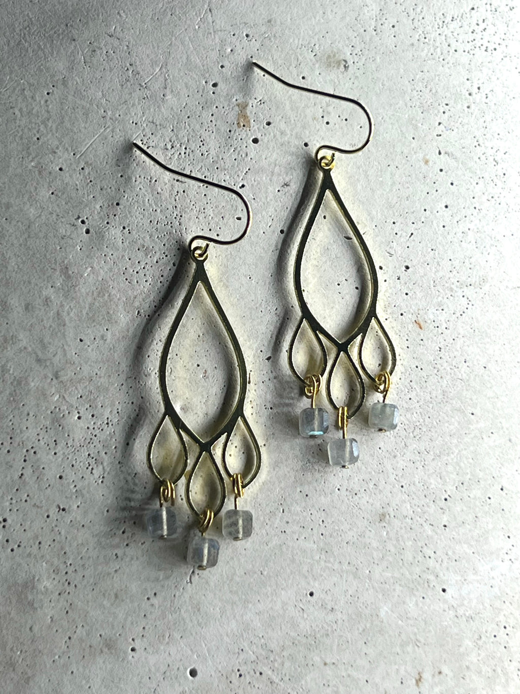 Freya Labradorit Earrings