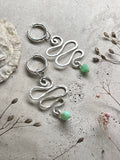 Likka 925 recycled Silber & Chrysopras