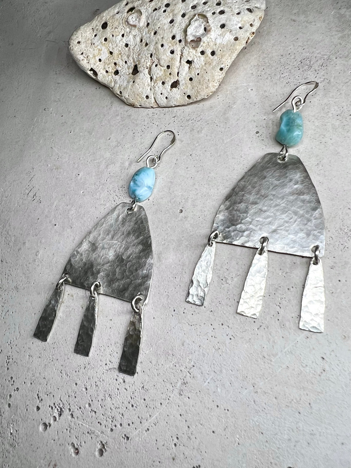 Maryam 925 Silver with Larimar
