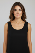 Maxi 18k Choker mit Amethystkristallspitze