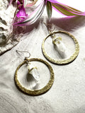 Crystal in Circle -  Bergkristall