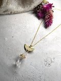 Crystal Halfcircle necklace