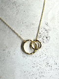 Helen 925 Silver Halskette 18k