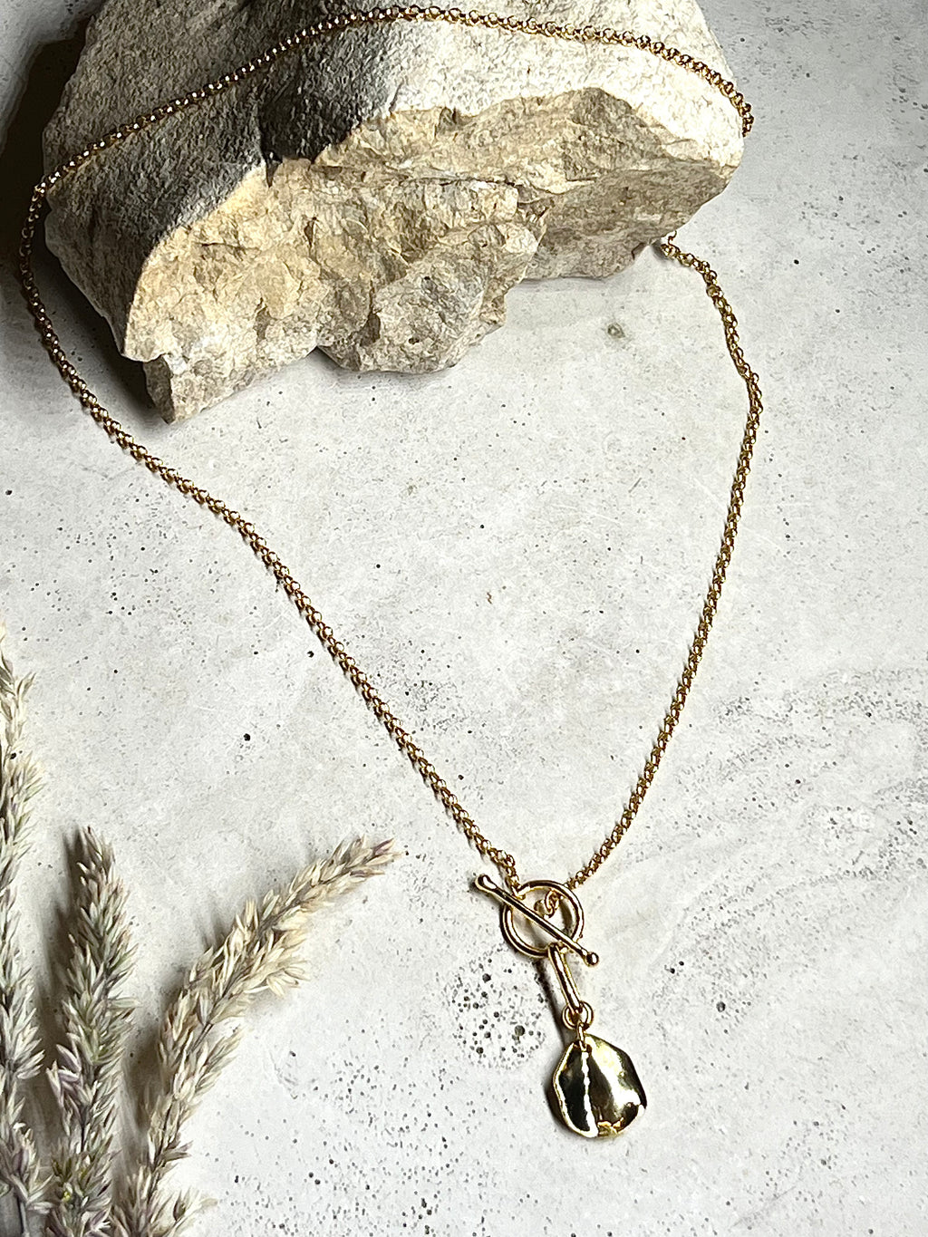 Eliane 925 Silver Halskette 18k