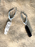 Stash Silver with Onyx & Rock Crystal