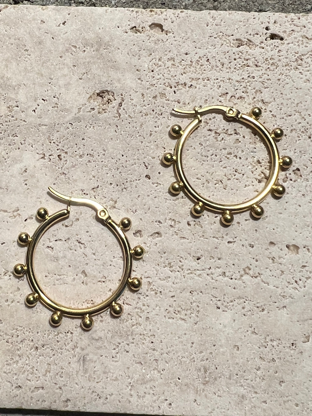 Bali Creolen 18k Gold