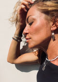 Big Triangles mit Bergkristall Spheren