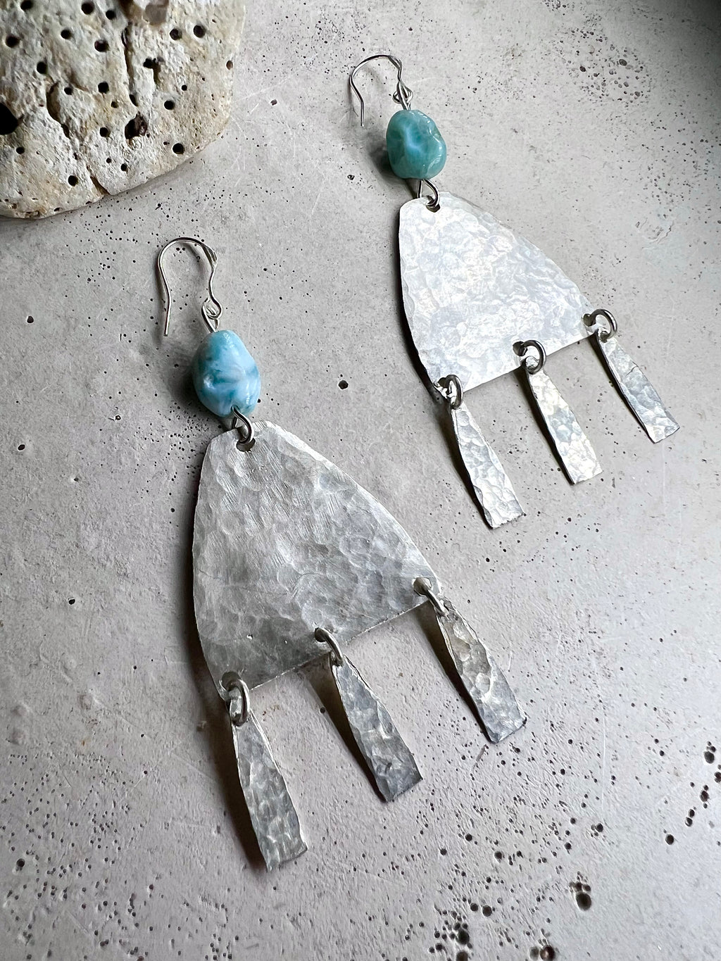 Maryam 925 Silver with Larimar