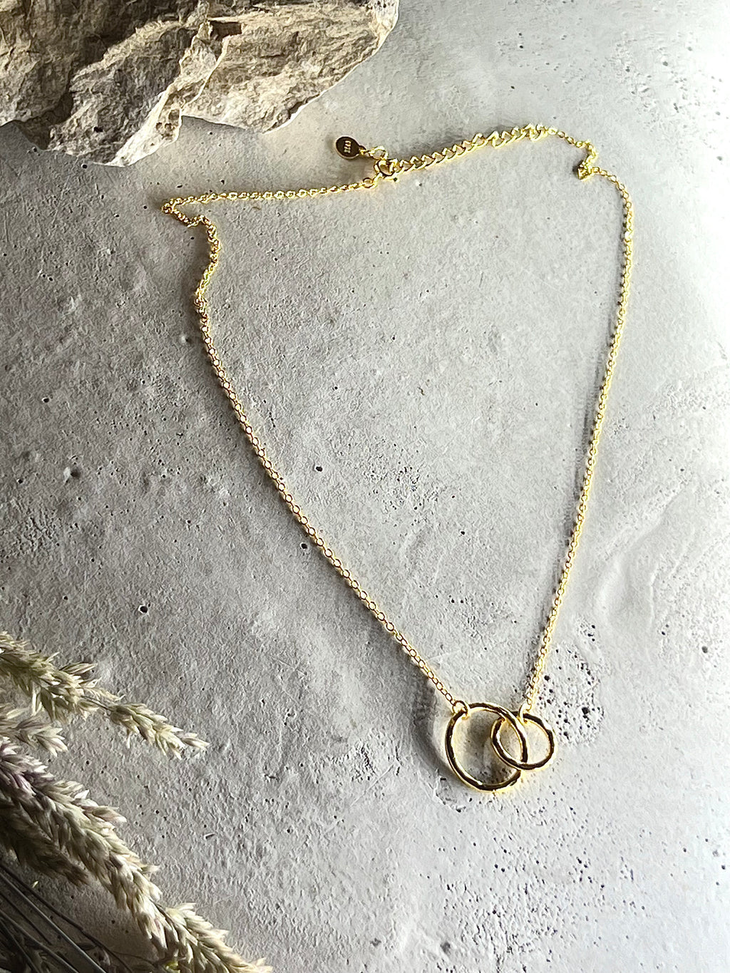 Helen 925 Silver Halskette 18k