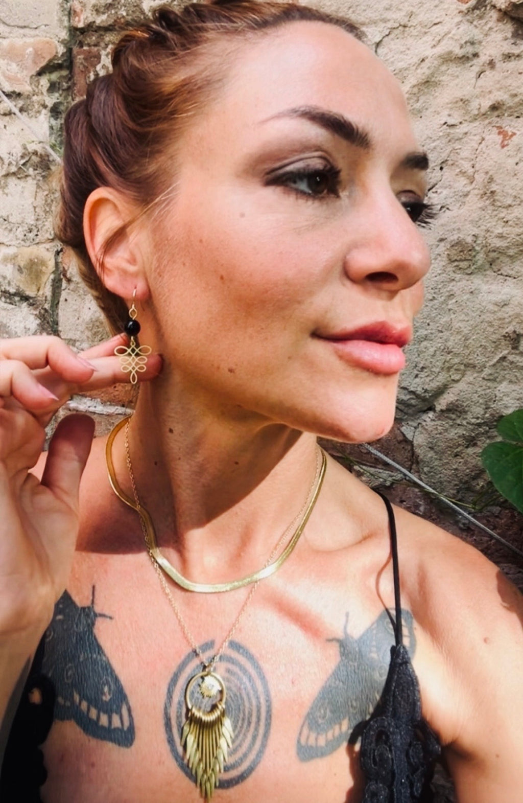 Phoenix with black Onyx
