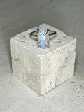 Neptune 925 Eco Silver Moonstone ring