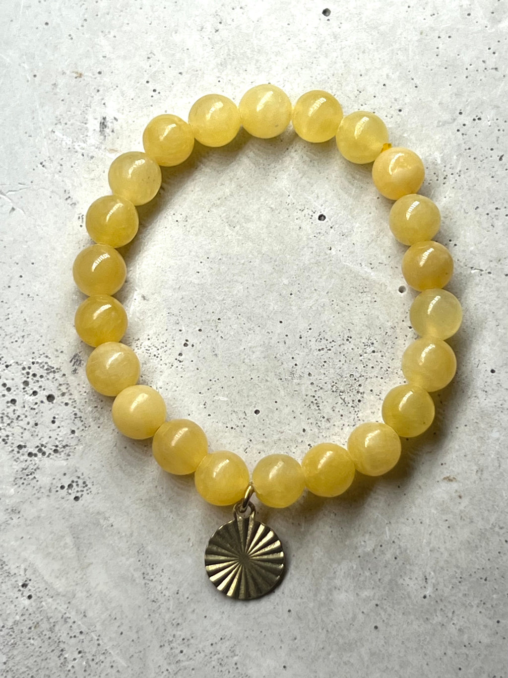 Calcit Edelstein Armband