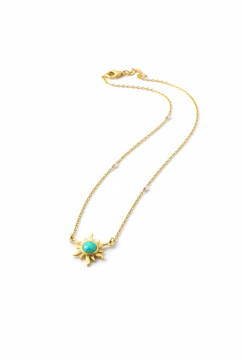 Opal Sun 925 Silver 18k Gold Vermeil