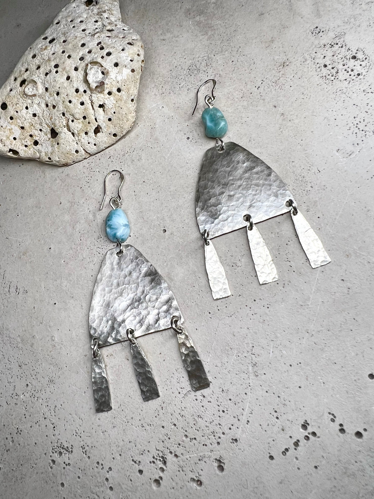 Maryam 925 Silver with Larimar