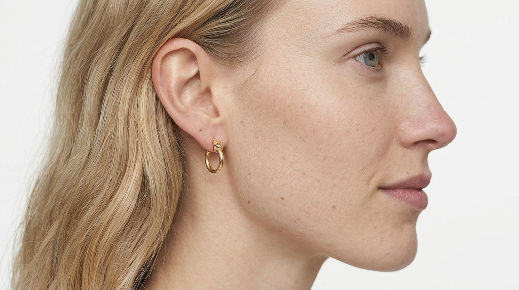 AMMM 333 Gold Creolen xtra small Ø 15mm