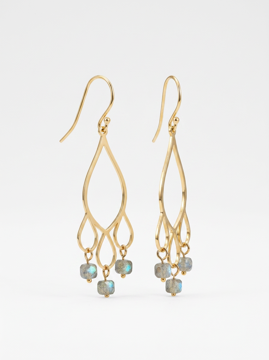Freya Labradorit Earrings
