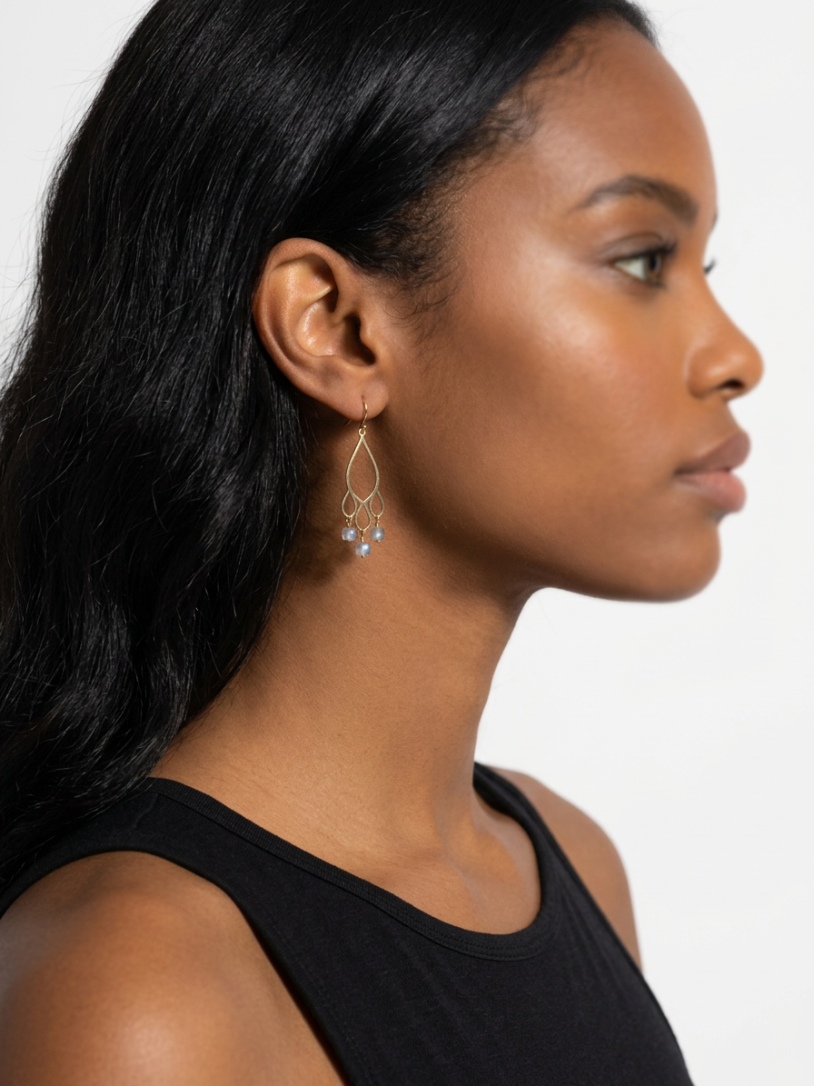 Freya Labradorit Earrings