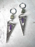 Devi Pyrite with Amethyst