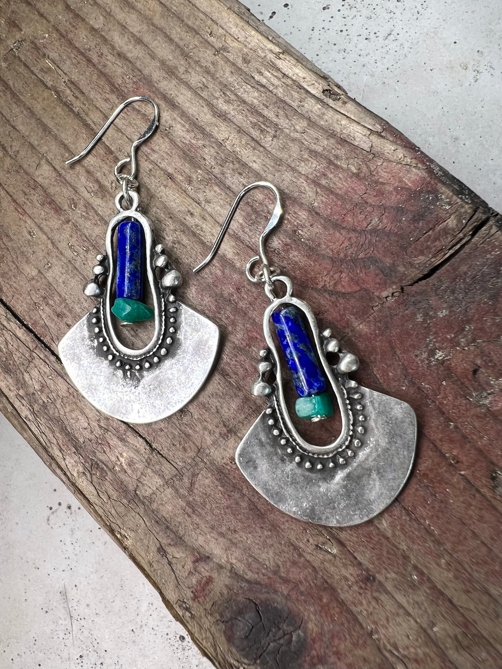 Jamy pull-through earrings 925 silver