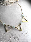 Three Triangles with Amazonit