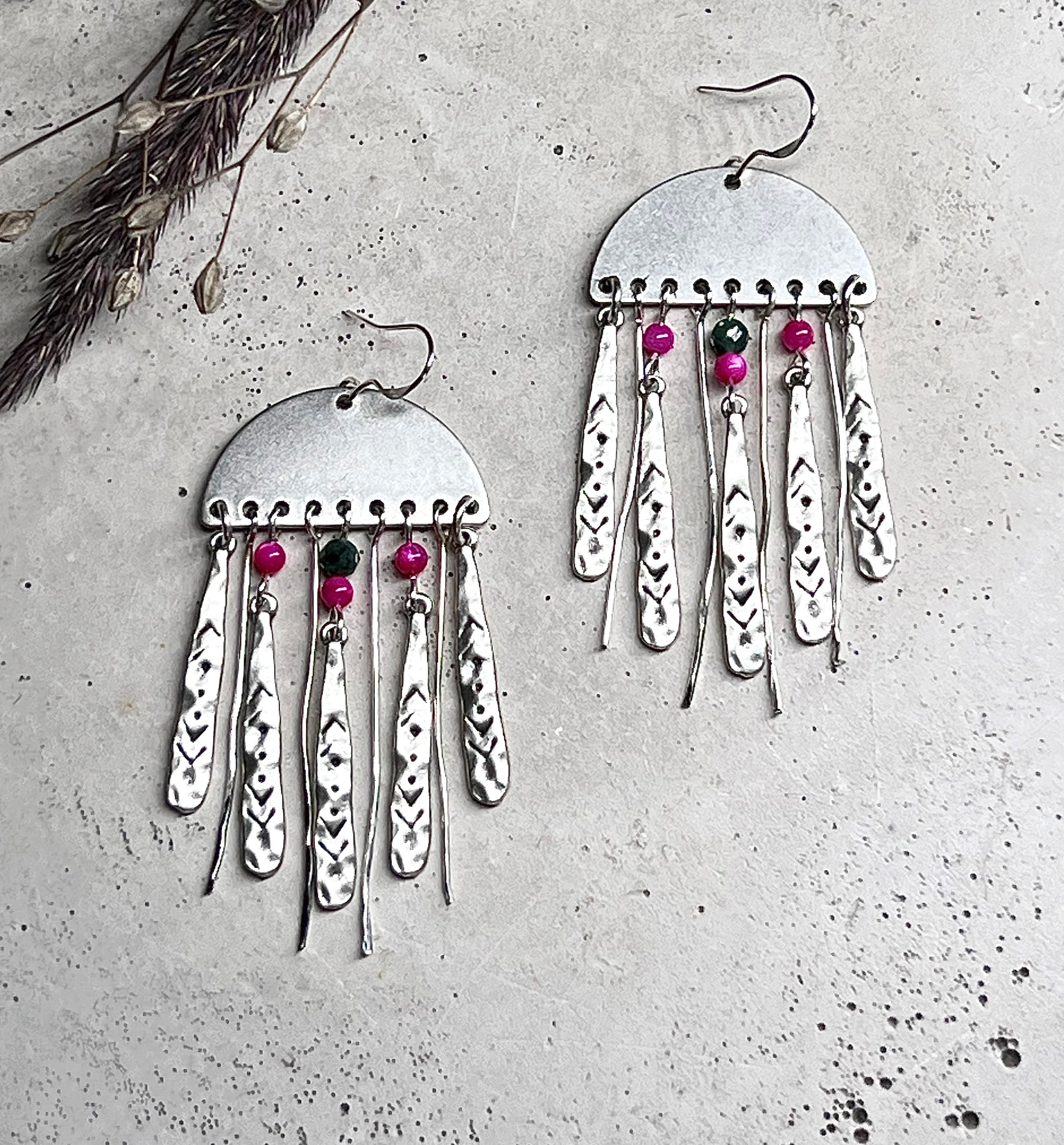 All my million moons nachhaltiger Silber und Messingschmuck mit Edelsteinen