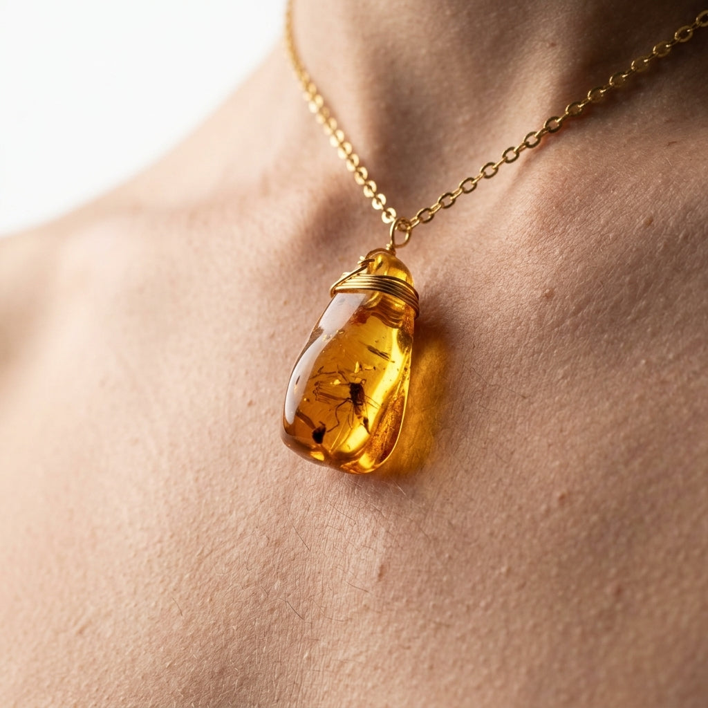 Necklace with pendant — Artisan Detail Macro | Generated by Modelize