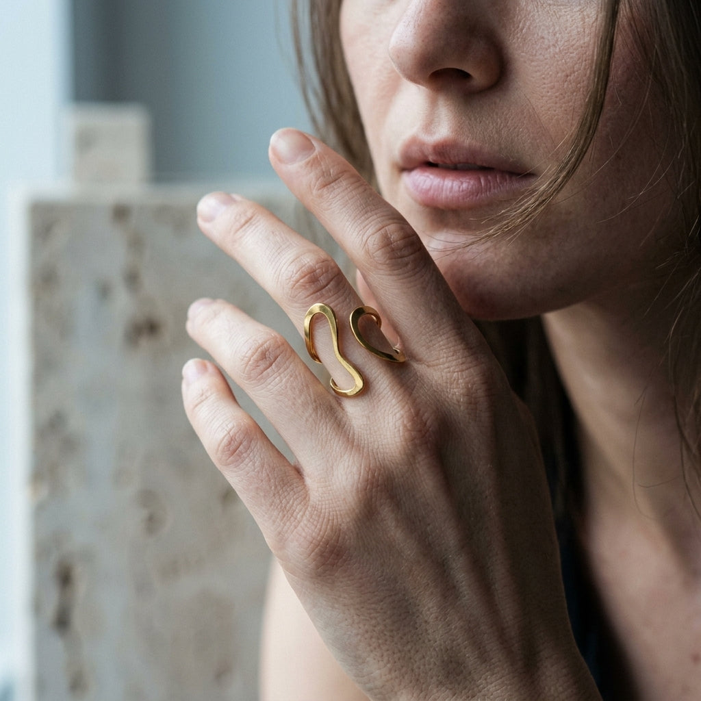 Sculptural Ring — Modern Still Life | Generated by Modelize
