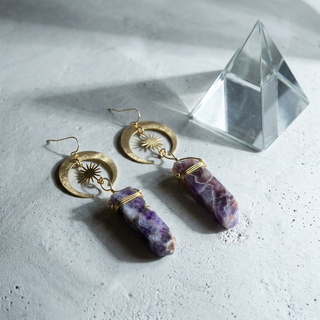 Dangle Earrings — Modern Lifestyle Scene | Generated by Modelize
