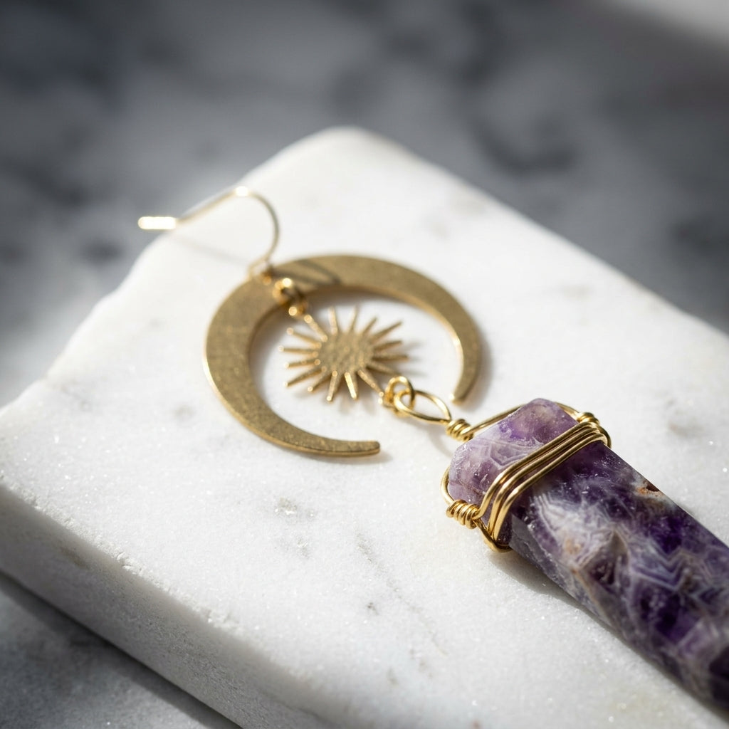 Dangle Earrings — Craftsmanship Detail | Generated by Modelize