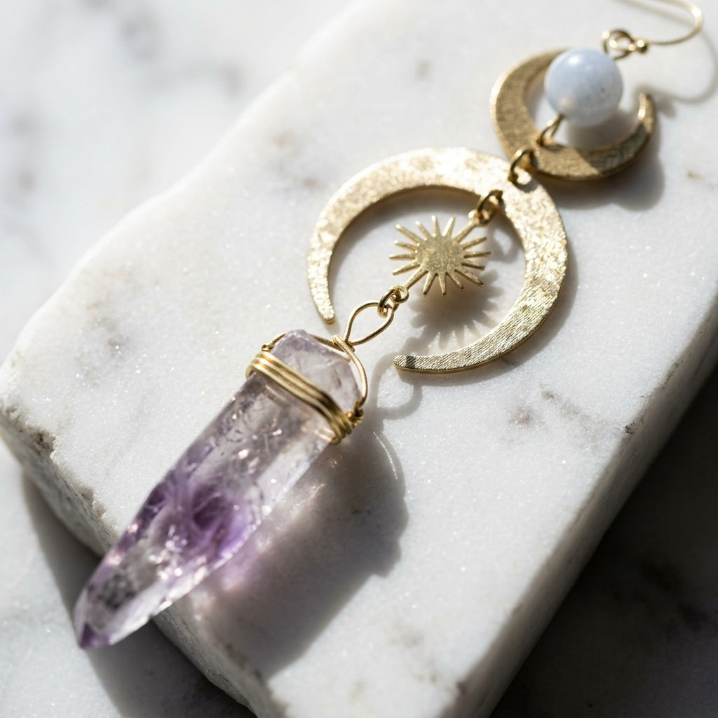 Drop earrings — Craftsmanship Detail | Generated by Modelize