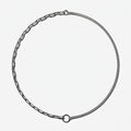 Choker Necklace — Futuristic Floating Curve | Generated by Modelize