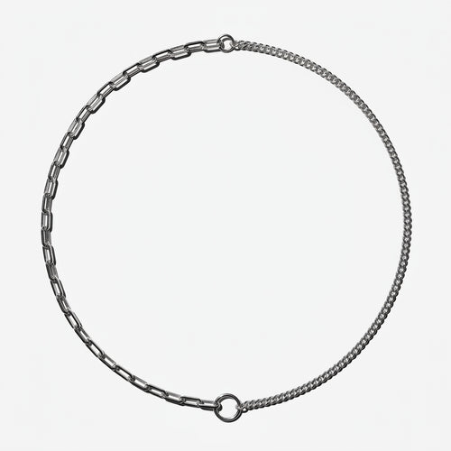 Choker Necklace — Futuristic Floating Curve | Generated by Modelize
