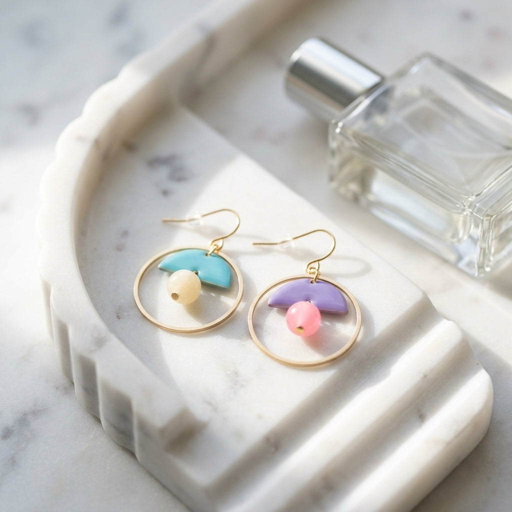 Drop earrings — Modern Lifestyle | Generated by Modelize