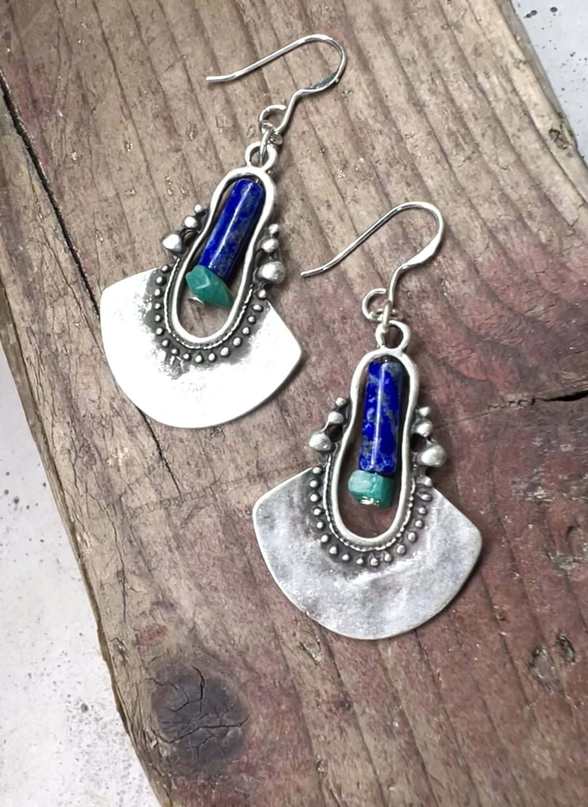 Jamy pull-through earrings 925 silver