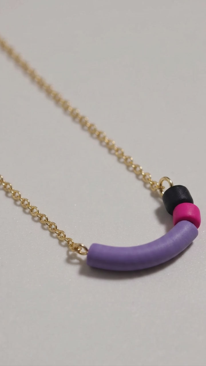 Juno black & purple ceramics