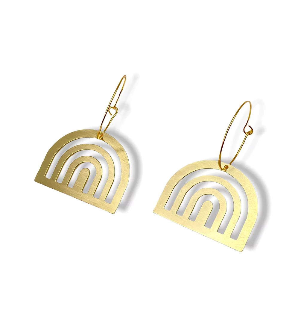 AMMM statement earrings Bogen Ohrringe - allmymillionmoons