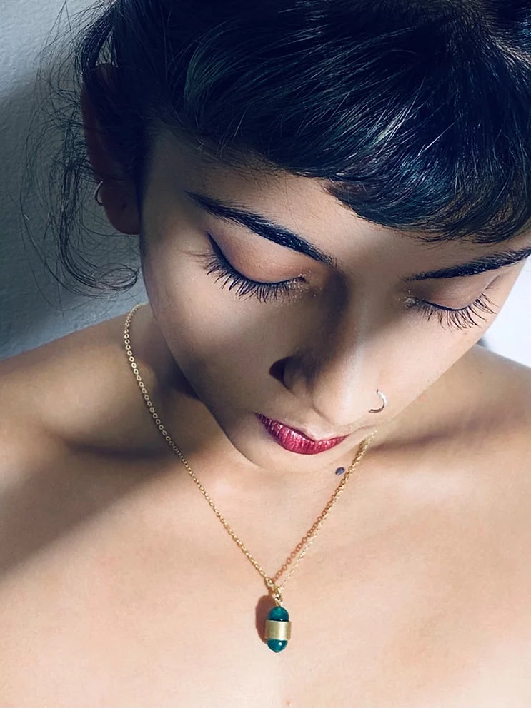 Capsule green Onyx - allmymillionmoons