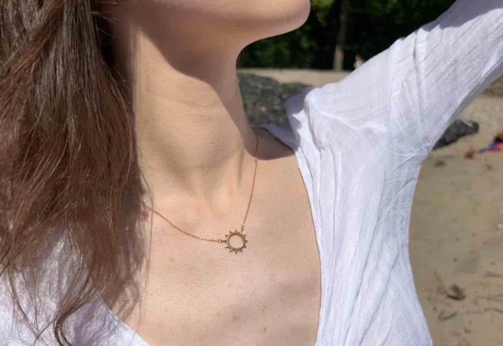Sunny 18ct Halskette - allmymillionmoons